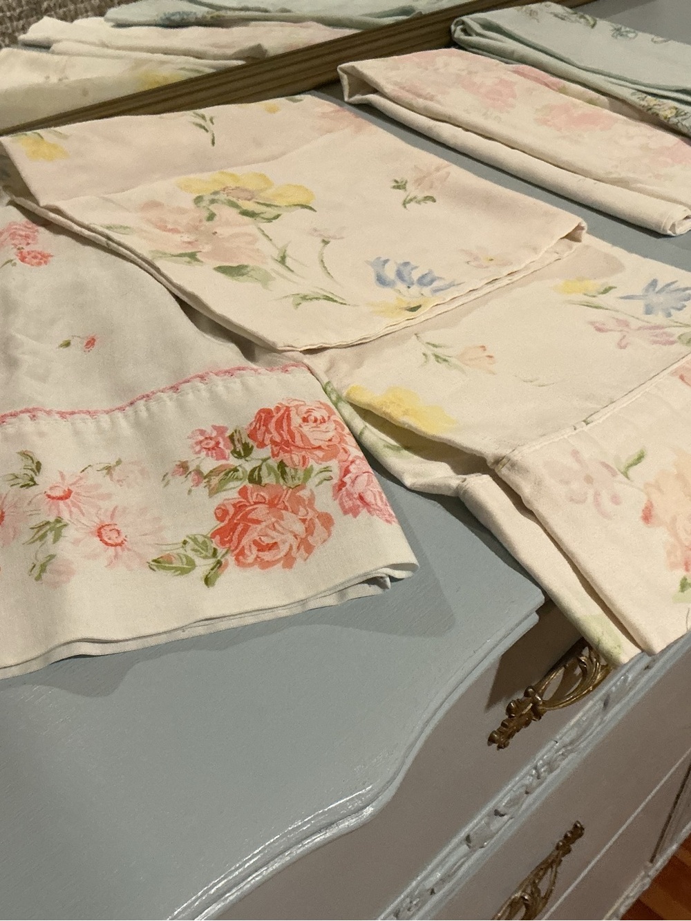 Bundle of Shabby Chic Pillow Cases